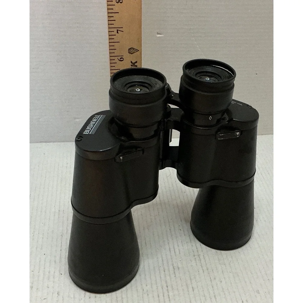 Bushnell Vintage Binoculars Insta-Focus Black 10x50 Outdoor Sports Gear